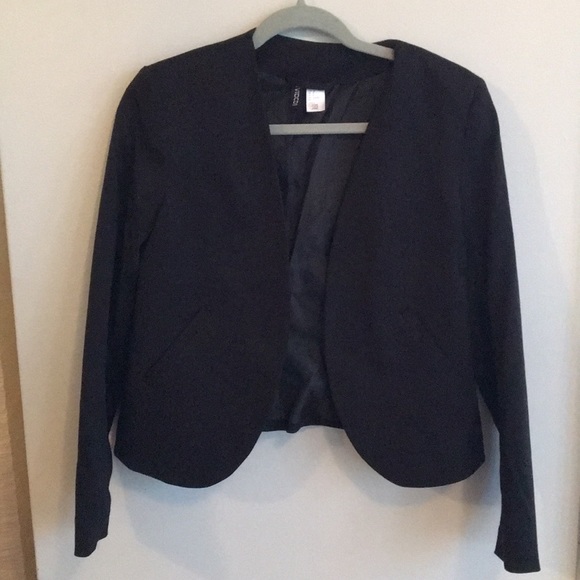 h&m divided blazer